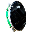 Pandeiro Music Instrumentos Cores PHX 10 Pele Preta Verde
