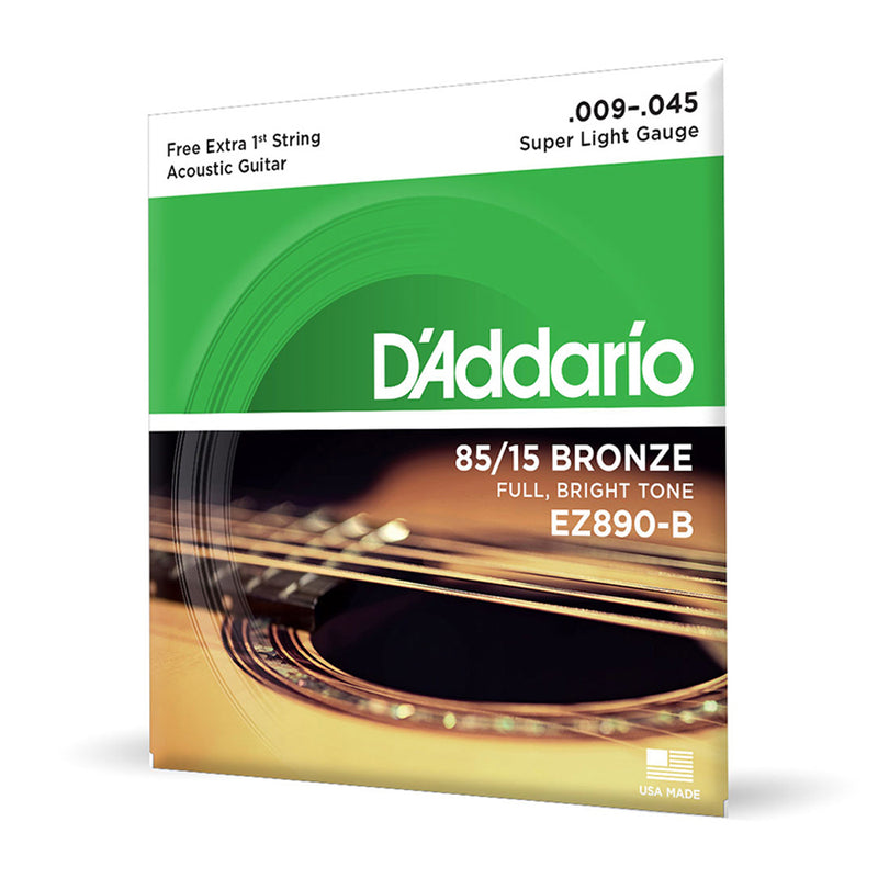 Encord Violão Aço .009 Corda Extra PL009 D Addario EZ890-B