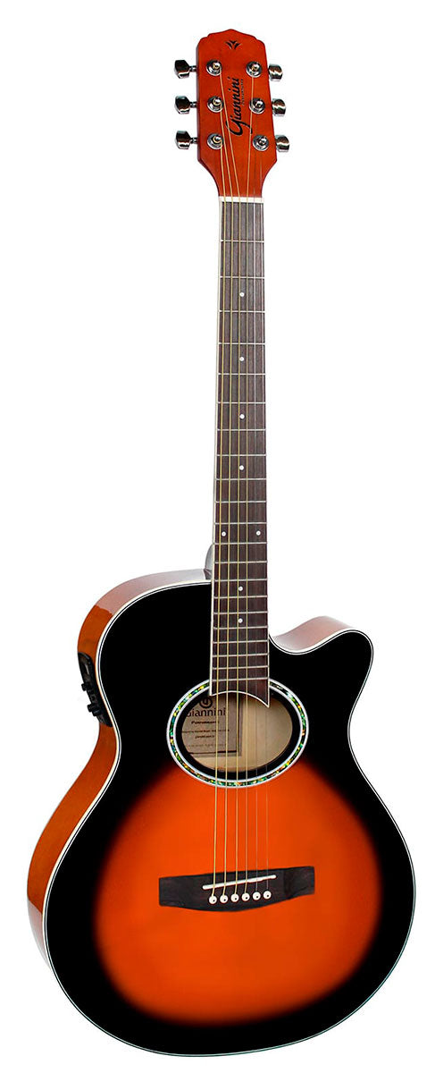 Violão Giannini Aco Eletroacustico Gsf 1d Ceq 3ts