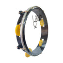 Pandeiro 8 Abs Junior Pele Cristal Batuka Preto