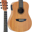 Violão Elétrico Baby Strinberg Fs2b Aço Mahogany (Seminovo)