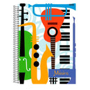 Caderno de Musica SD Inovações Gráficas 80 Folhas Capa Dura