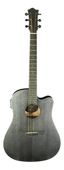 Violão Eletroacústico Tagima Folk Slim Aço Tbw400 Black Wood (Usado)