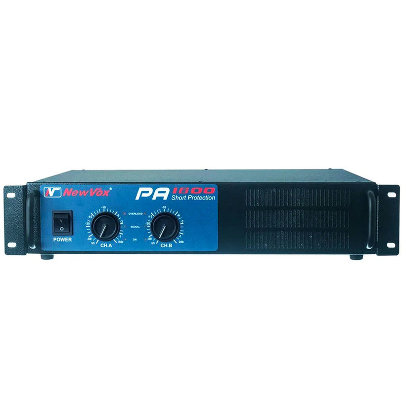 Amplificador New Vox Áudio PA 1600 800 Wrms de Potencia