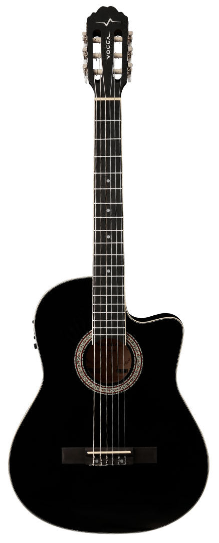 Violão Eletroacústico Vogga Joy Vcj140 BK Preto Nylon