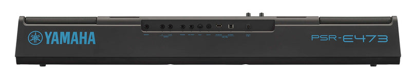 Teclado Yamaha PSR E473 Arranjador 61 Teclas Preto Bivolt
