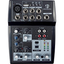 Mesa de Som 5 Canais USB HMX-105 Preta HAYONIK