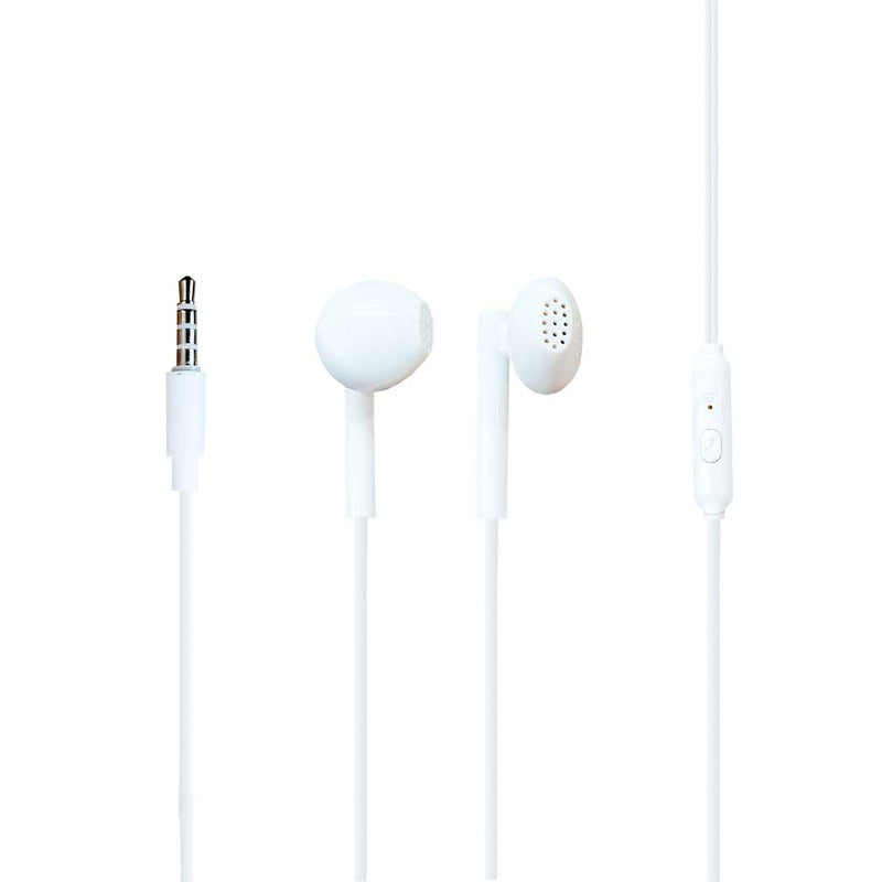 Fone De Ouvido A'Gold Com Microfone Cor Branco PN-A03