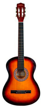 Violão Andaluz Nylon Cg3801 Sunburst Sb