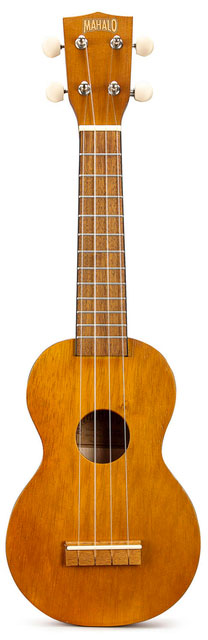 Ukulele Soprano Serie Kahiko Marrom Natural MK1TBR