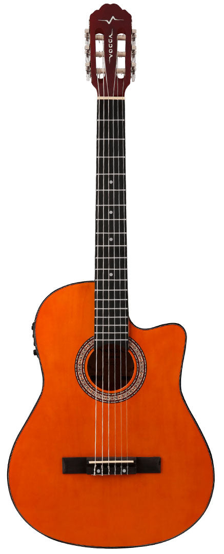 Violão Eletroacústico Vogga Joy Vcj140 Natural Orange Nylon