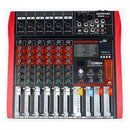 Mesa de Som 6 Canais Soundvoice Mr602 Rubi
