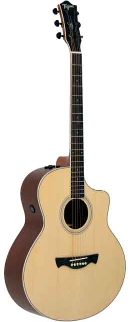 Violão Eletroacústico Jumbo Aço Tagima  Hampton EQ NTOP