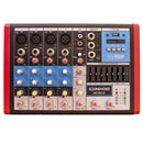 Mesa Som 6 Canais Compacta Soundvoice MC6-EUX USB
