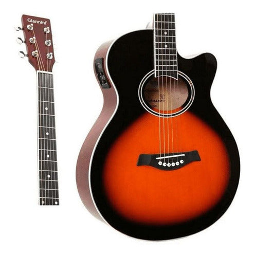 Violão Giannini Aco Eletroacustico Gsf 1d Ceq 3ts