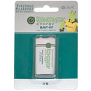 SP026 - Bateria 9V Comum Zinco Carbono BAP-6F (Exclusivo Studio Peek)