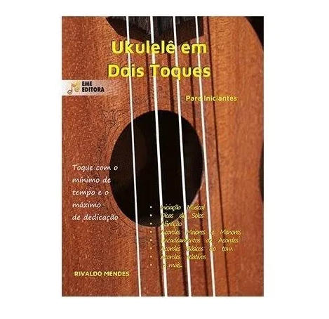 Método Livro Ukulele Em Dois Toques Para Iniciantes