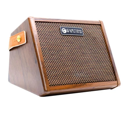 Amplificador Custom Sound Mini 15 Natural Bluetooth Violão