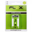 Bateria Alcalina Flex 6LR61 FX-9K1