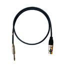 Cabo XLR(F) MXT X P10(M) MXT Double Shield 1 Metro
