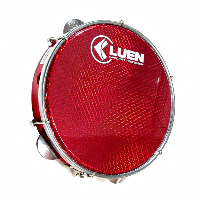 Pandeiro 11 Formica Vermelho Luen Tarr Dpla Holografico Red