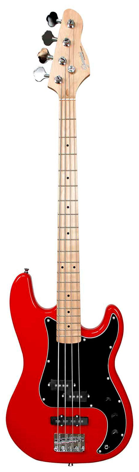 Contrabaixo 4 Cordas Giannini Passivo Vermelho GP102 Rd/Bk