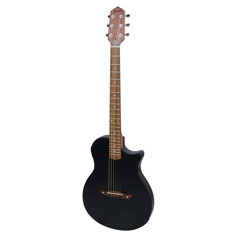 Violão Aco Eletrico Flat Giannini Stage STS CEQ Satin Black