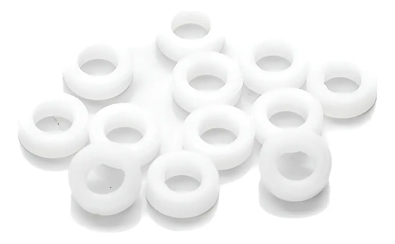Arruela em Nylon Branca Torelli TA750 Kit com 12