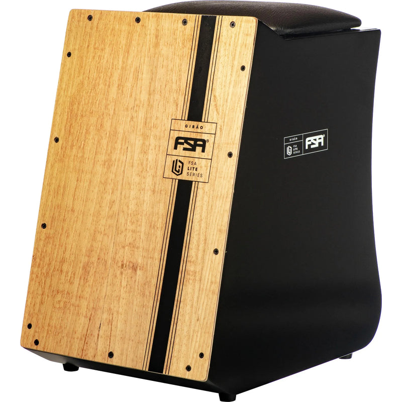 Cajon Eletroacústico FSA Lite Gibão LTG-01 Preto