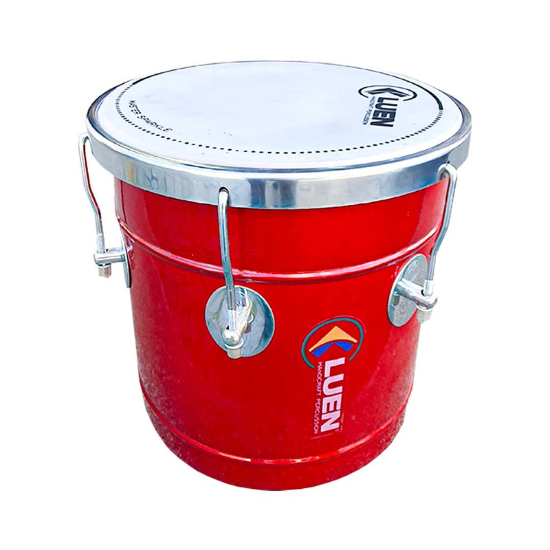 Repique de Mão Colorsteel Vermelho 30x11 6 Afin Cromada Luen