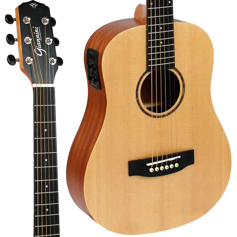 Violão Aço Travel Eletroacústico Giannini GTG-36S EQ Natural