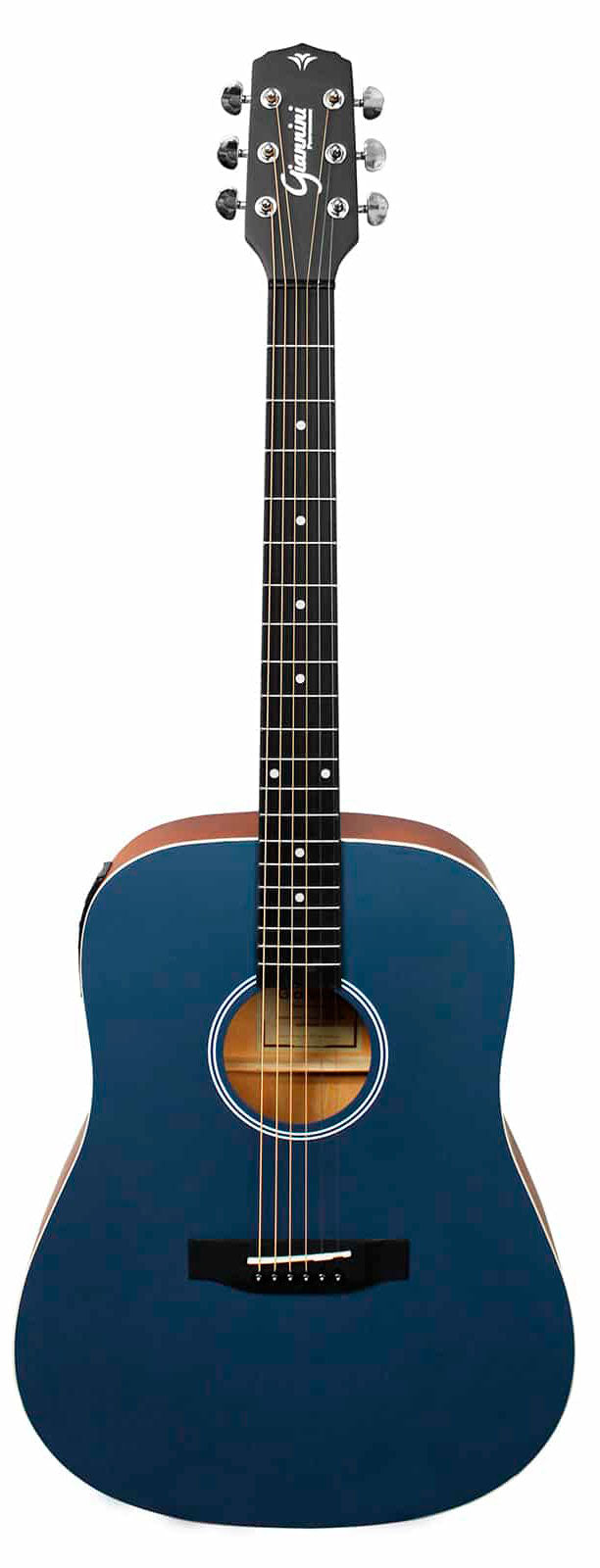 Violão Eletroacústico Aço Dreadnought Satin Blue Gd-1 Eq Ctb