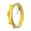 Pandeiro 8 Abs Junior Pele Cristal Batuka Amarelo