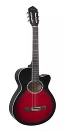 Violão Giannini Eletrico Nylon Gnf-1D Ceq Brb Brownredburst