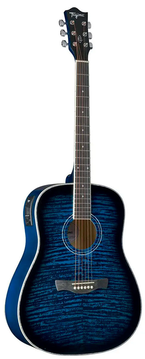 Violão Aço Tagima Eletroacústico Maragogi EQ Blue fade