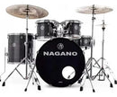 Bateria Acústica Nagano Garage Fusion GTS com Banco