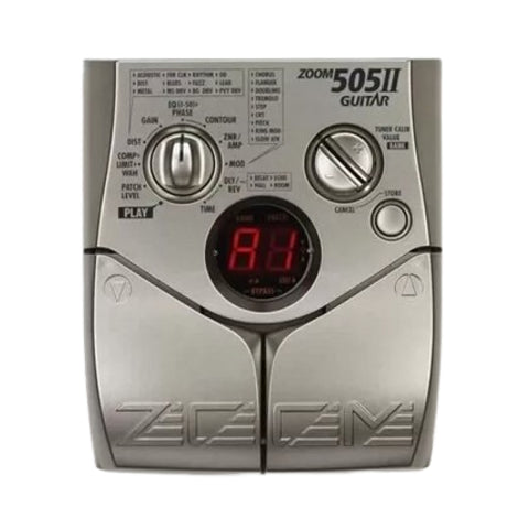 Pedaleira Zoom 505 II Efeitos para Guitarra (Usada)