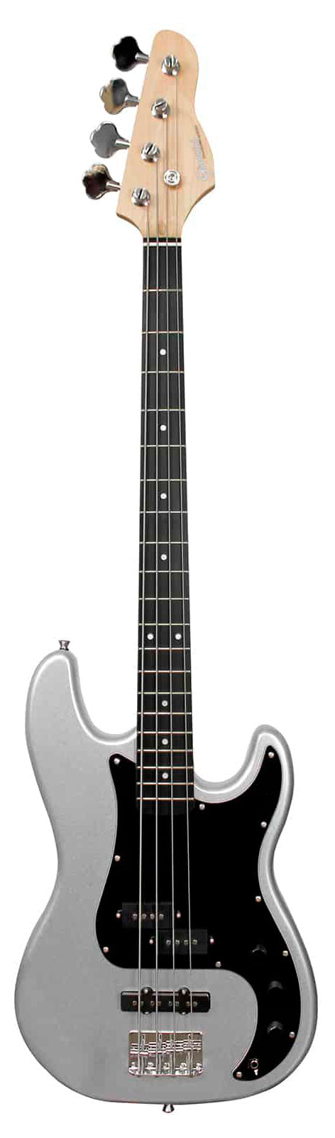 Contrabaixo 4 Cordas Giannini Passivo Silver GP100 Sv/Bk