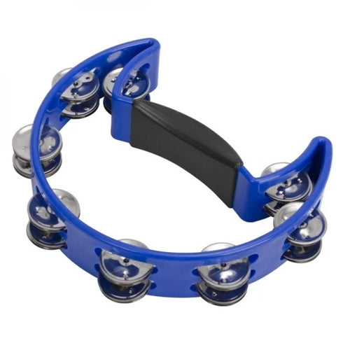 Pandeiro Meia Lua Premium Tb10 Azul