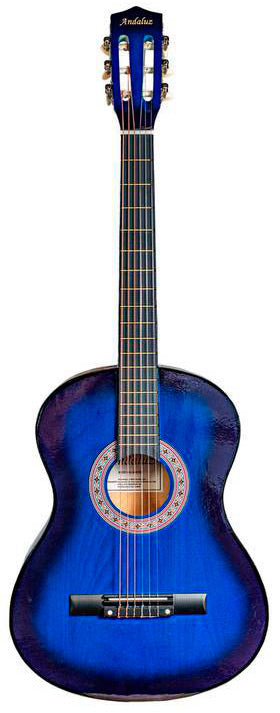 Violão Andaluz Infantil Ac340 Blue Sunburst Bls