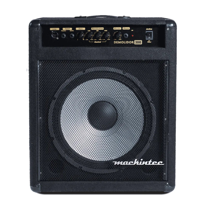 Amplificador Cubo Baixo BX200 Mackintec 200RMS Courvin