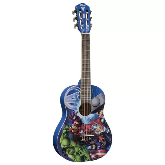 Violão Acústico PHX 1/2 30 Nylon Infantil Marvel Avengers