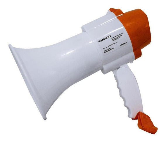 Megafone Soundvoice MF20 Bateria Recarregável