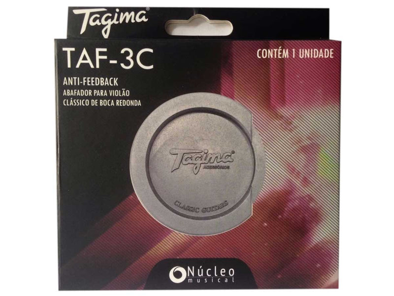 Abafador No Feedbak Redondo Tagima TAF3C Violão Clássico
