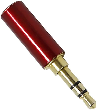 Conector Plug P2 Stereo Datalink DLK Vermelho 4 mm