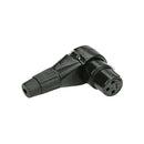Conector Plug XLR Femea 90 Graus Devox