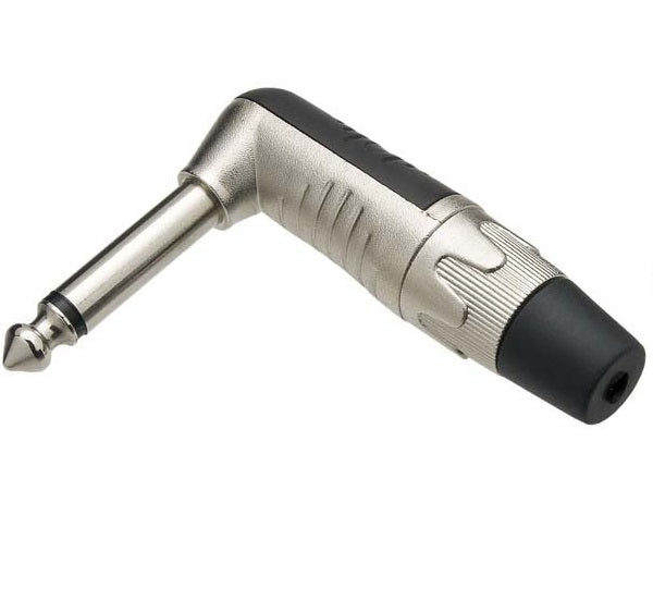 Conector Plug P10 Macho MXT Mono 90 Graus