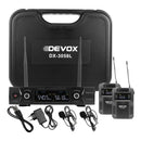 Microfone Devox Lapela Sem Fio Multifrequencia Dx-3058L