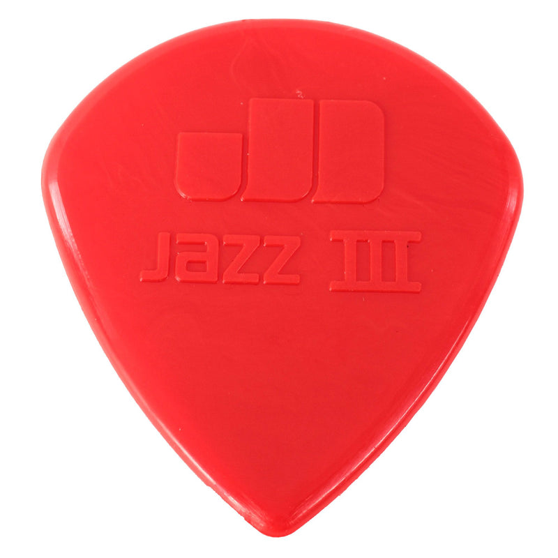 Palheta Dunlop Jazz III Vermelha
