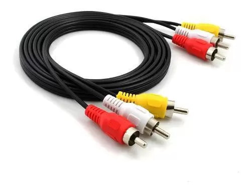 Cabo Auxiliar 3 RCA X 3 RCA